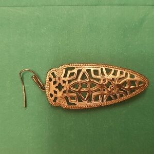 Kendra Scott Gold Arrow Head Dangle "SINGLE" Earring